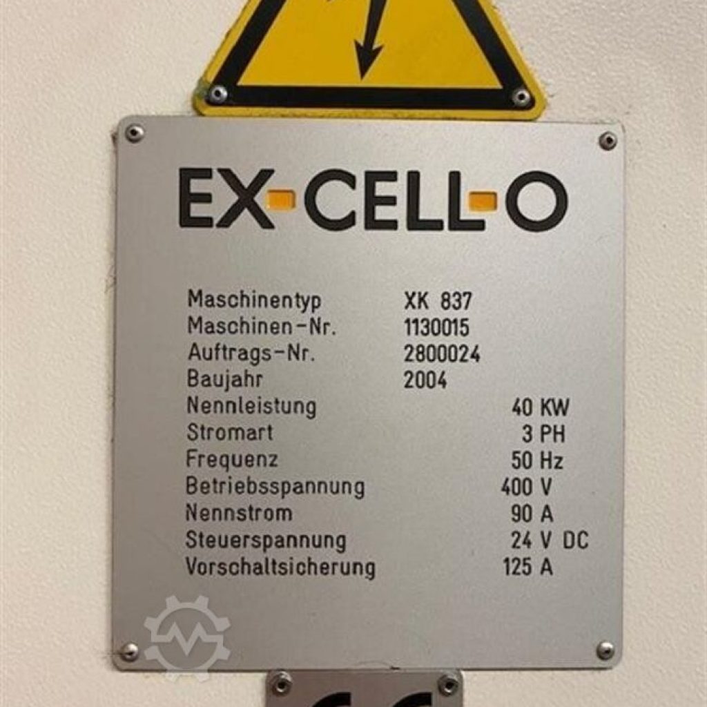EXCELLO XK 837 Cold Rolling Machine - Satılık Dişli Makinaları ve Yedek ...